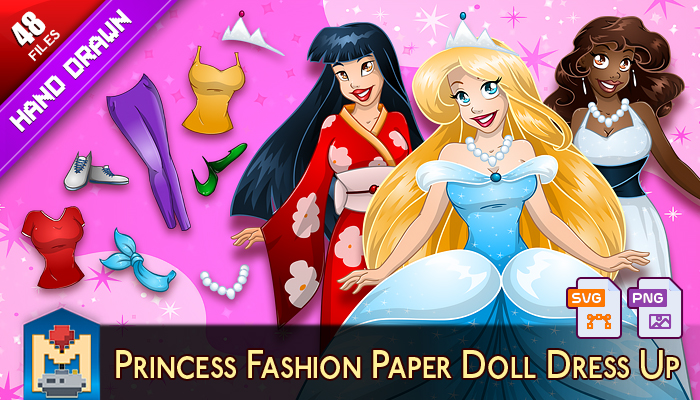 princess paper doll dress up  Paper DIY  Paper Doll Fashion  Disney Princess Dress Up