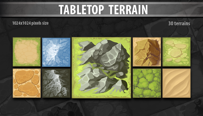 Tabletop Terrain | GameDev Market