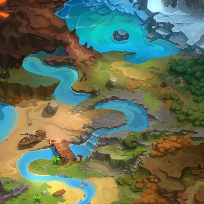 Game Level Map GameDev Market