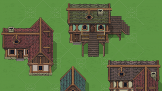 RPG Buildings HOUSES | GameDev Market